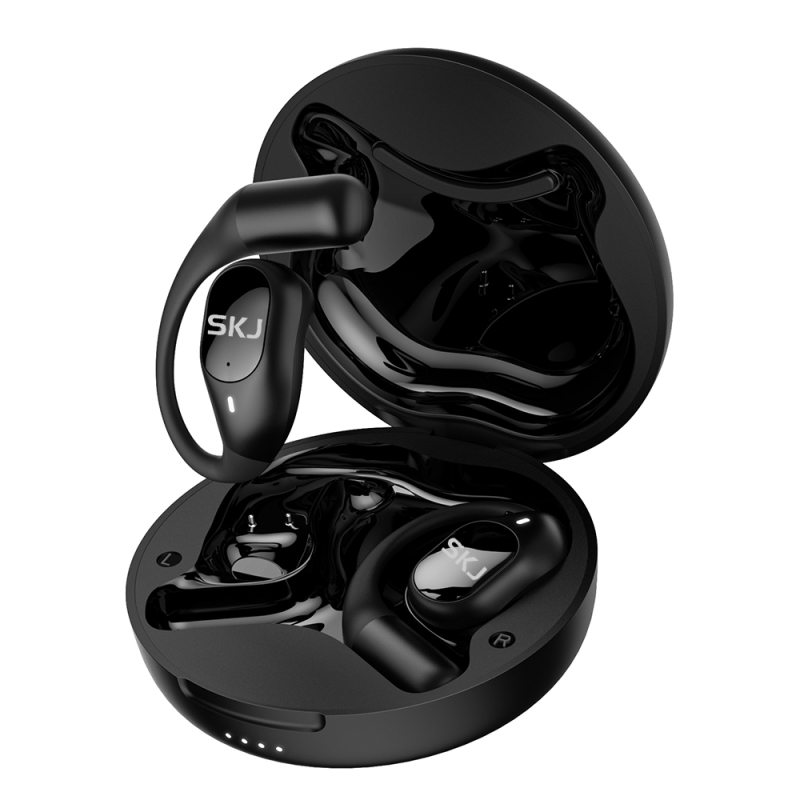 SKJ S4 Ear Hook Dual Mics Noise Cancelling Wireless Earphones