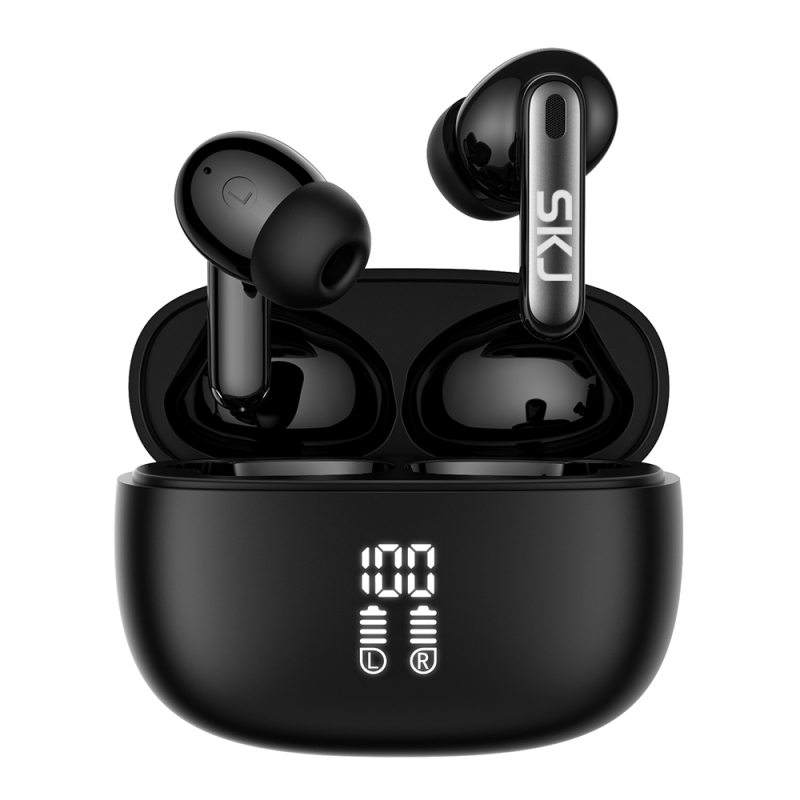 TWS Y90 ANC ENC Hybrid 6 Mics Noise Cancelling Earphones